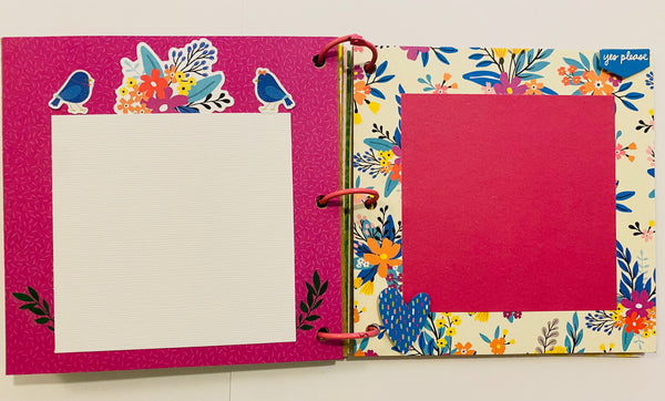 Premade Kid Scrapbook Photo Album