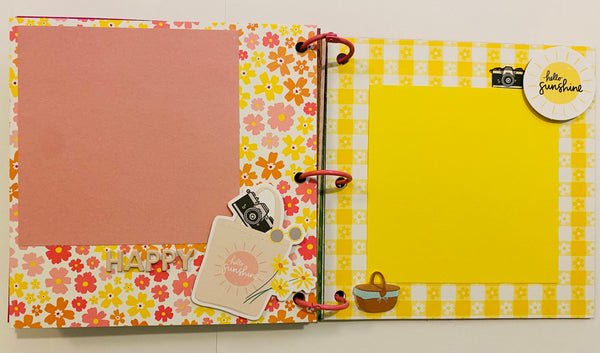 Premade Kid Scrapbook Photo Album