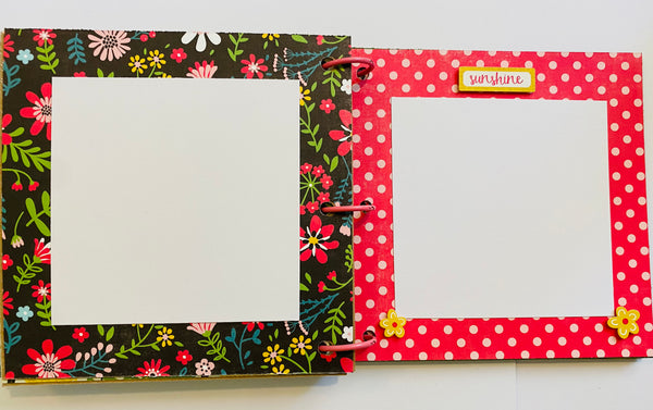 Premade Summer Scrapbook Photo Album