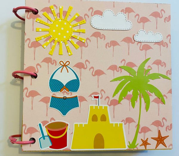 Premade Summer Scrapbook Photo Album