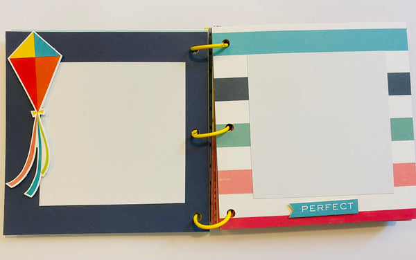 Premade Summer Scrapbook Photo Album