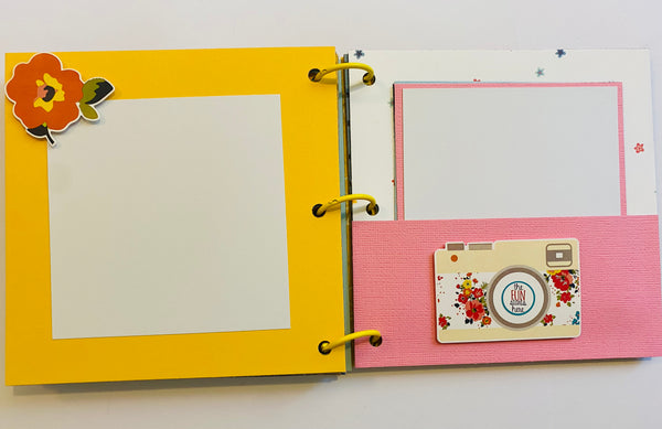 Premade Summer Scrapbook Photo Album