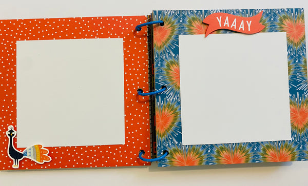 Premade Scrapbook Photo Album