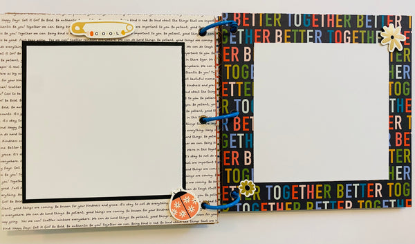 Premade Scrapbook Photo Album