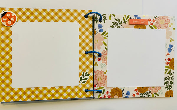 Premade Scrapbook Photo Album