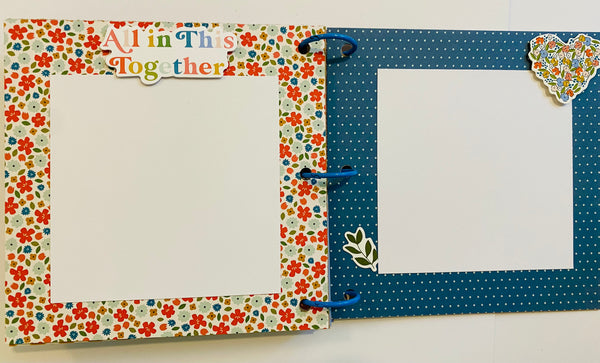 Premade Scrapbook Photo Album