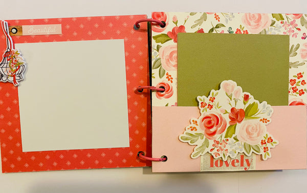 Premade Barn Scrapbook Album