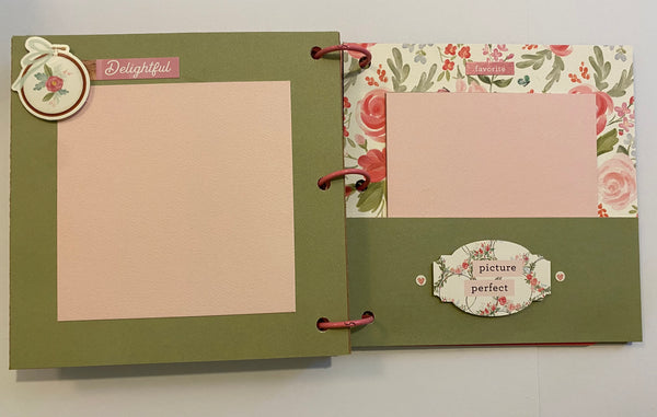 Premade Barn Scrapbook Album