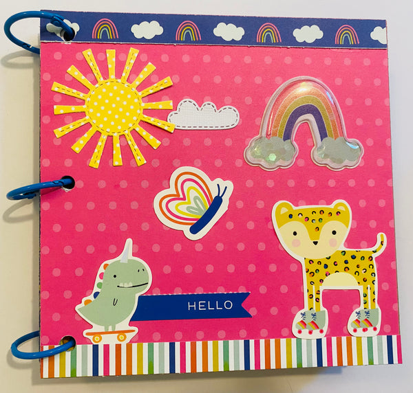Premade Kid Scrapbook Photo Album