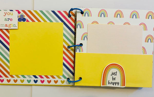 Premade Kid Scrapbook Photo Album