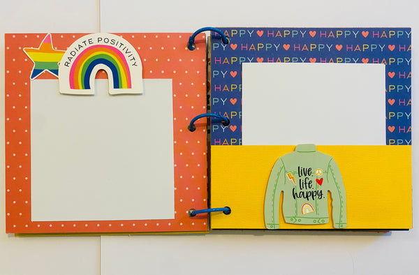 Premade Kid Scrapbook Photo Album