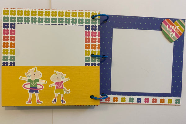 Premade Kid Scrapbook Photo Album