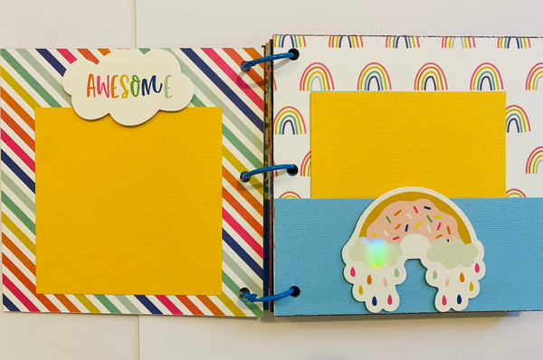 Premade Kid Scrapbook Photo Album