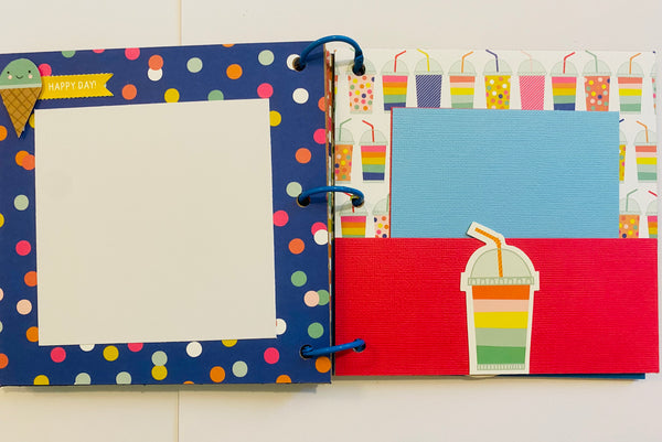 Premade Kid Scrapbook Photo Album