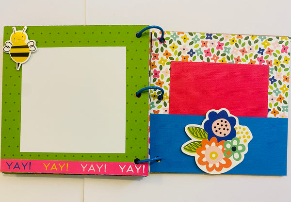 Premade Kid Scrapbook Photo Album