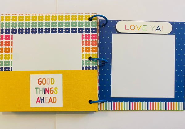 Premade Kid Scrapbook Photo Album