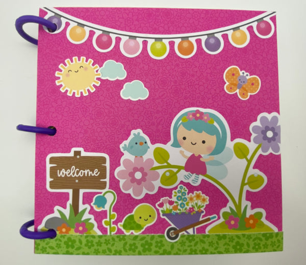 Premade Girl Scrapbook Photo Album