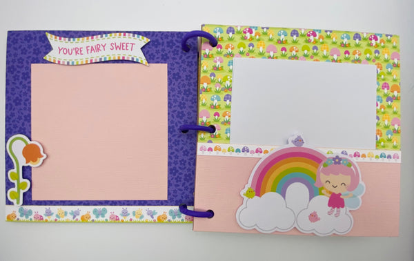 Premade Girl Scrapbook Photo Album