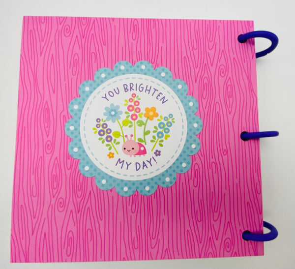 Premade Girl Scrapbook Photo Album