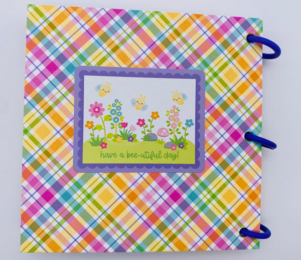 Premade Girl Scrapbook Photo Album