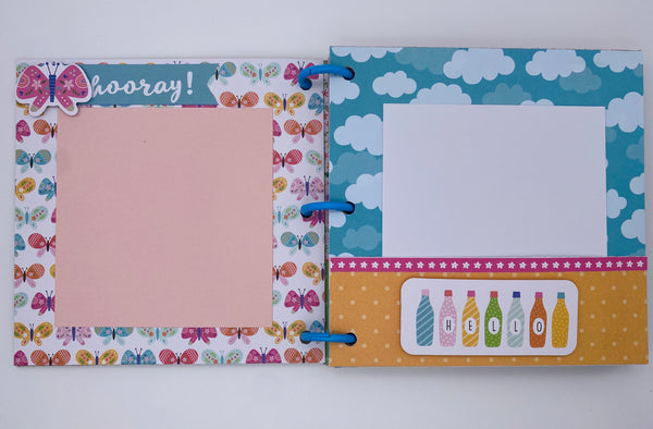 Premade Summer Scrapbook Photo Album