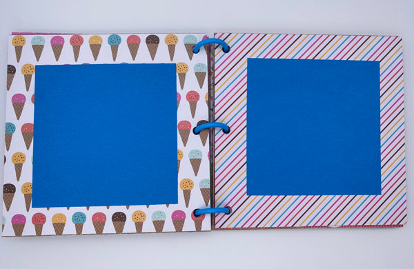 Premade Summer Scrapbook Photo Album