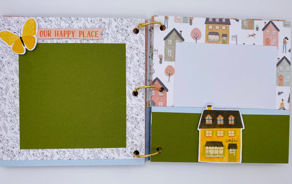 Premade Family Scrapbook Photo Album