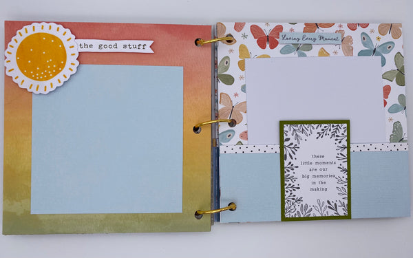 Premade Family Scrapbook Photo Album