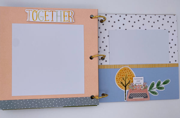 Premade Family Scrapbook Photo Album