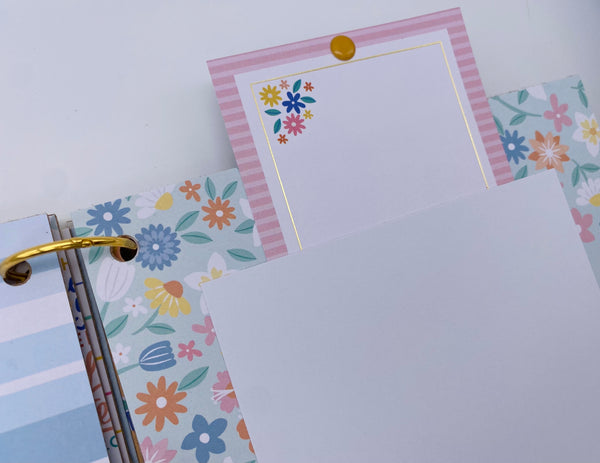 Premade Spanish Vacation Scrapbook Photo Album