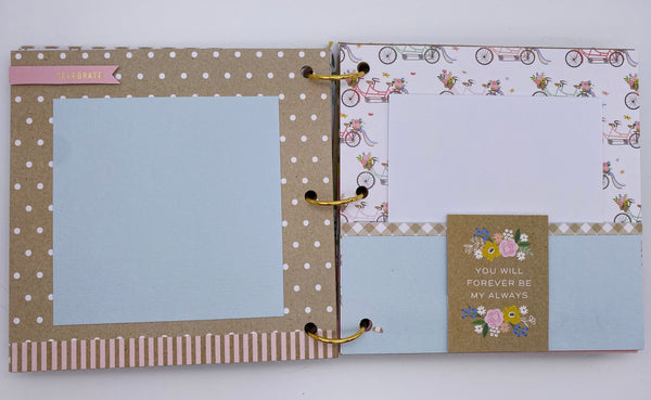 Premade Engagement , Wedding Scrapbook Photo Album