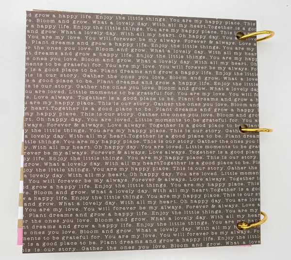 Premade Engagement , Wedding Scrapbook Photo Album