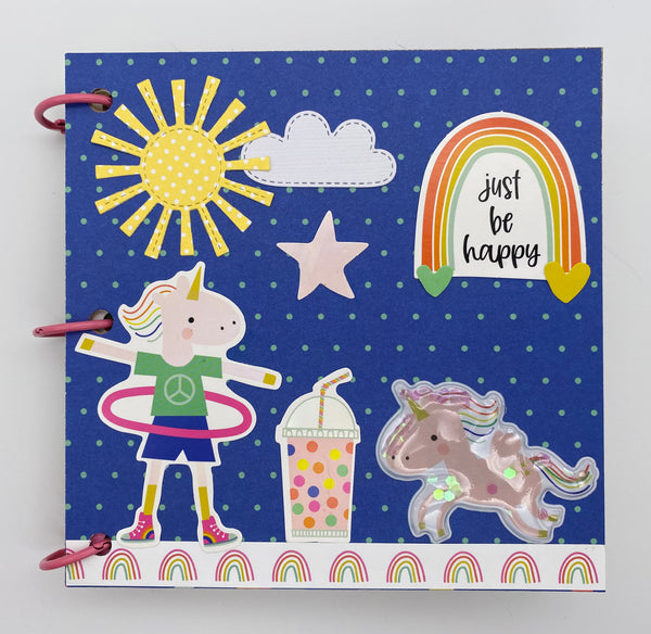 Premade Kid / Tween Girl Scrapbook Photo Album Gift