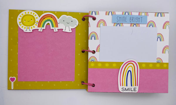 Premade Kid / Tween Girl Scrapbook Photo Album Gift