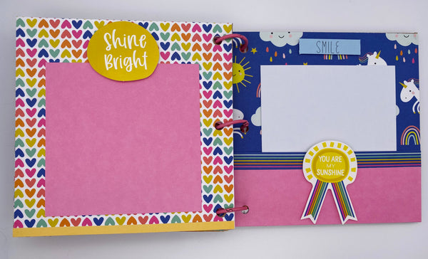 Premade Kid / Tween Girl Scrapbook Photo Album Gift