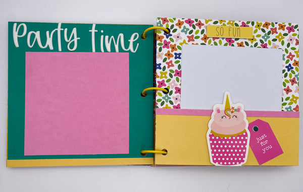 Premade Birthday Girl Scrapbook Photo Album Gift