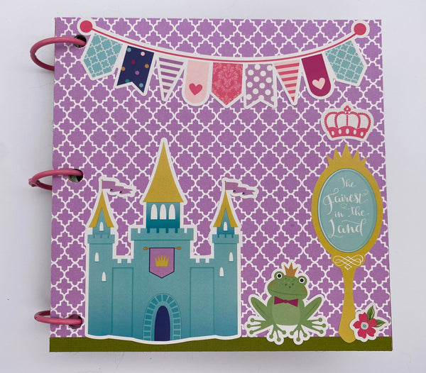 Premade Princess Scrapbook Photo Album