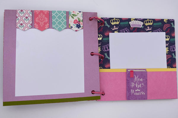 Premade Princess Scrapbook Photo Album