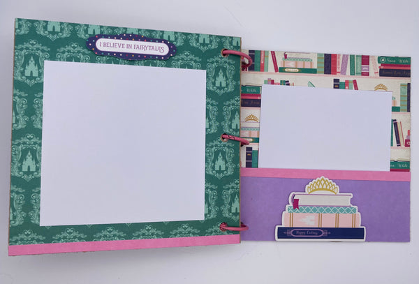 Premade Princess Scrapbook Photo Album