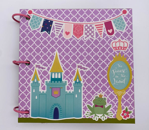 Premade Princess Scrapbook Photo Album