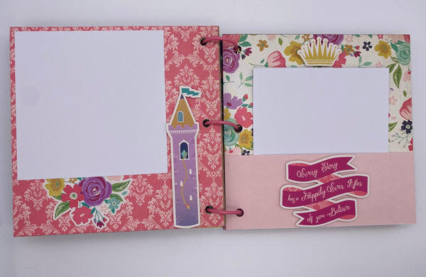 Premade Princess Scrapbook Photo Album