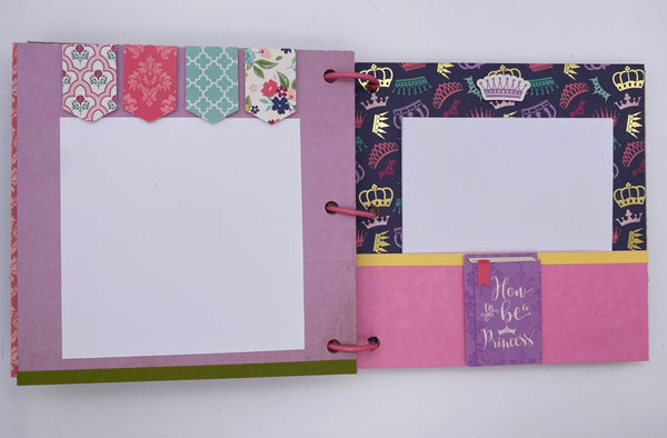 Premade Princess Scrapbook Photo Album