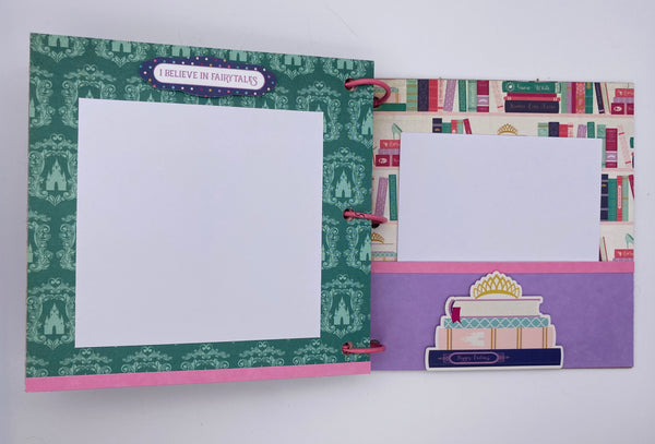 Premade Princess Scrapbook Photo Album