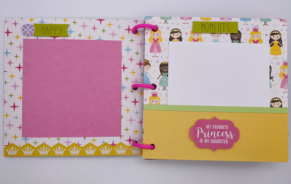 Premade Princess Scrapbook Photo Album