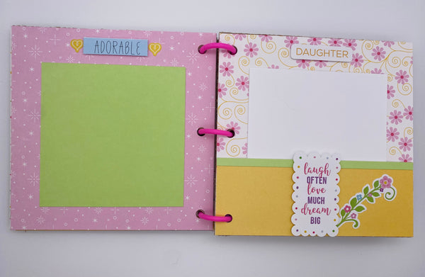 Premade Princess Scrapbook Photo Album