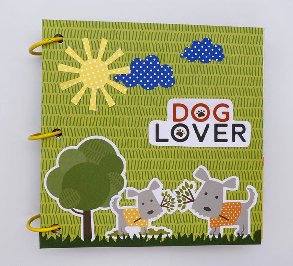 Premade Dog Scrapbook Photo Album