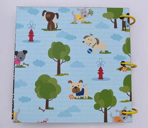 Premade Dog Scrapbook Photo Album