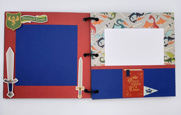 Premade Prince Scrapbook Photo Album