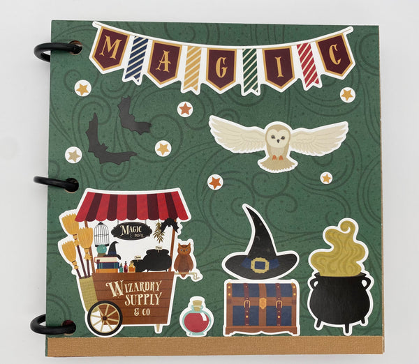 Premade Wizard Scrapbook Photo Album