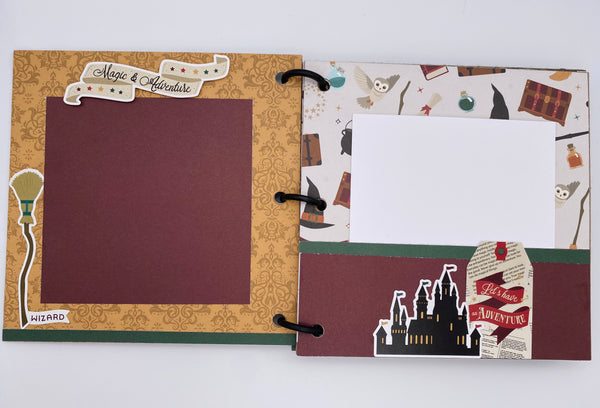 Premade Wizard Scrapbook Photo Album